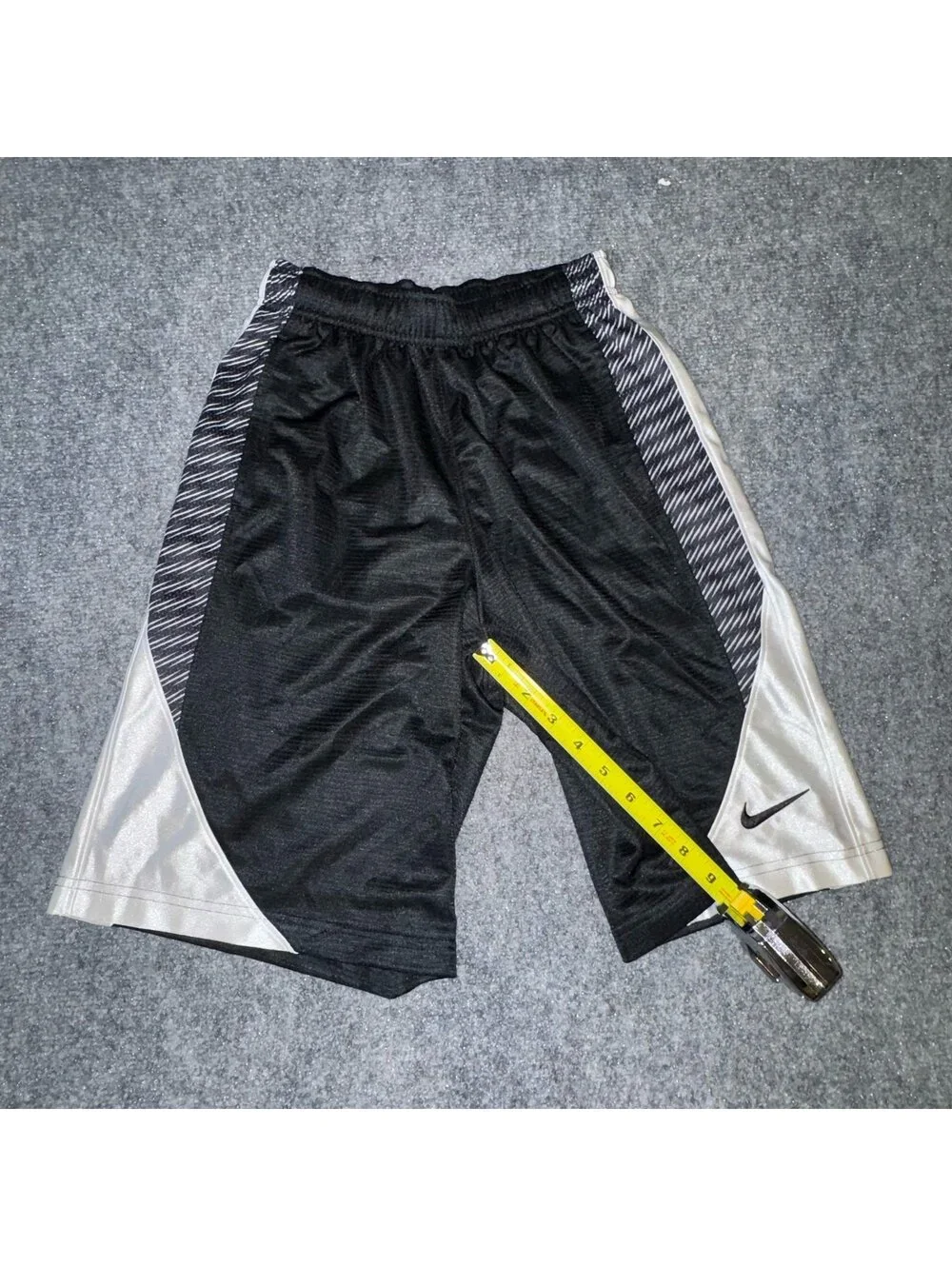 Nike Grail Baggy Dazzle Hoop Shorts Mens MD Vtg y2k 90s Rare